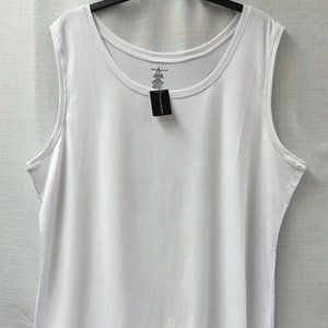 Ashley Stewart Basic White Cami - NWT- 26/28